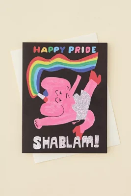 Red Cap Cards Shablam Greeting Card