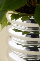 Areaware Tall Chrome Stacking Planter