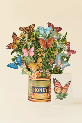 FreshCut Paper Butterflies & Buttercup Pop-Up Greeting Card