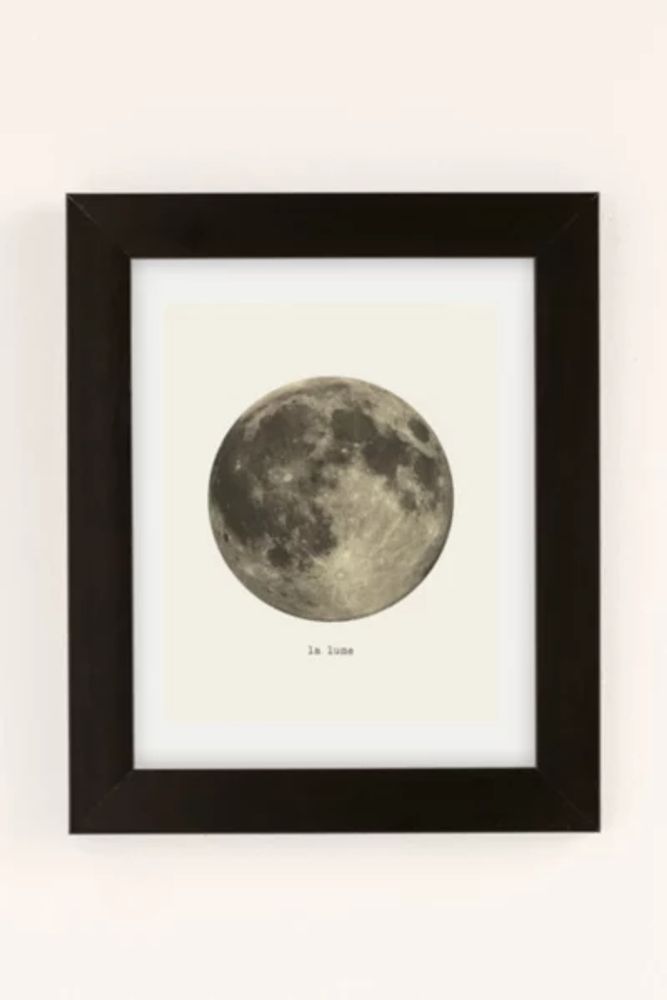 Merci La Lune Art Print