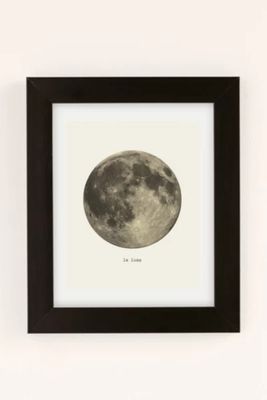 Merci La Lune Art Print