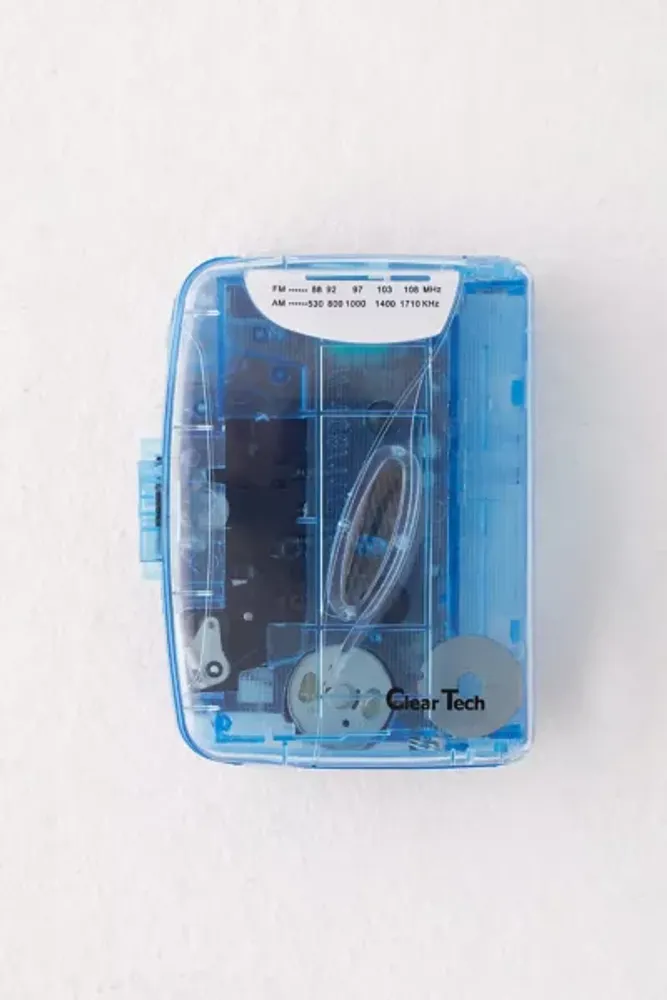 Clear Cassette Player