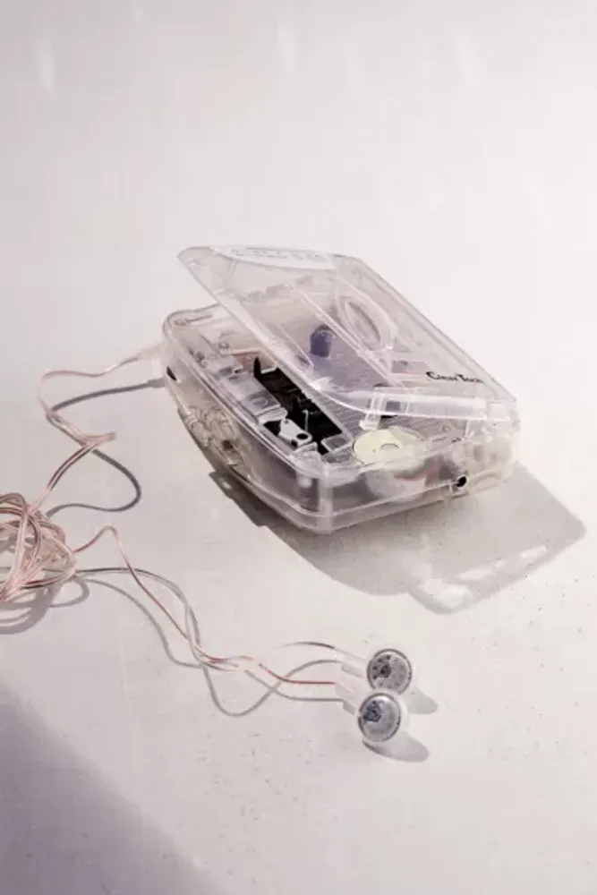 Clear Cassette Player