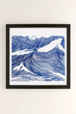 Kym Fulmer Crashing Waves Art Print
