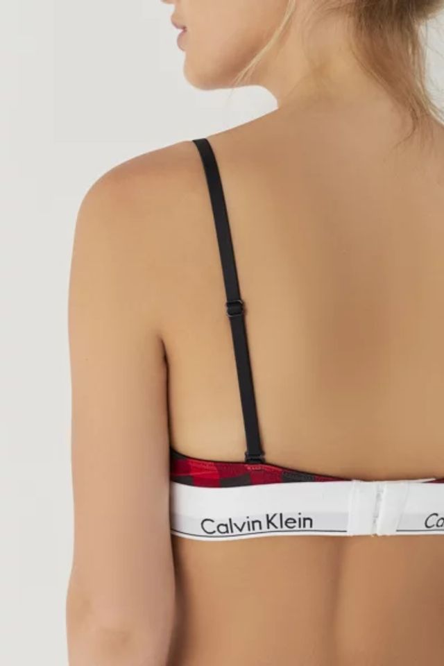 Calvin Klein Modern Cotton Lace Unlined Bralette