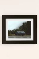 Kevin Russ Foggy Rainer Camper Art Print