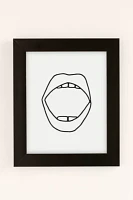 Cult Paper Mouth Art Print