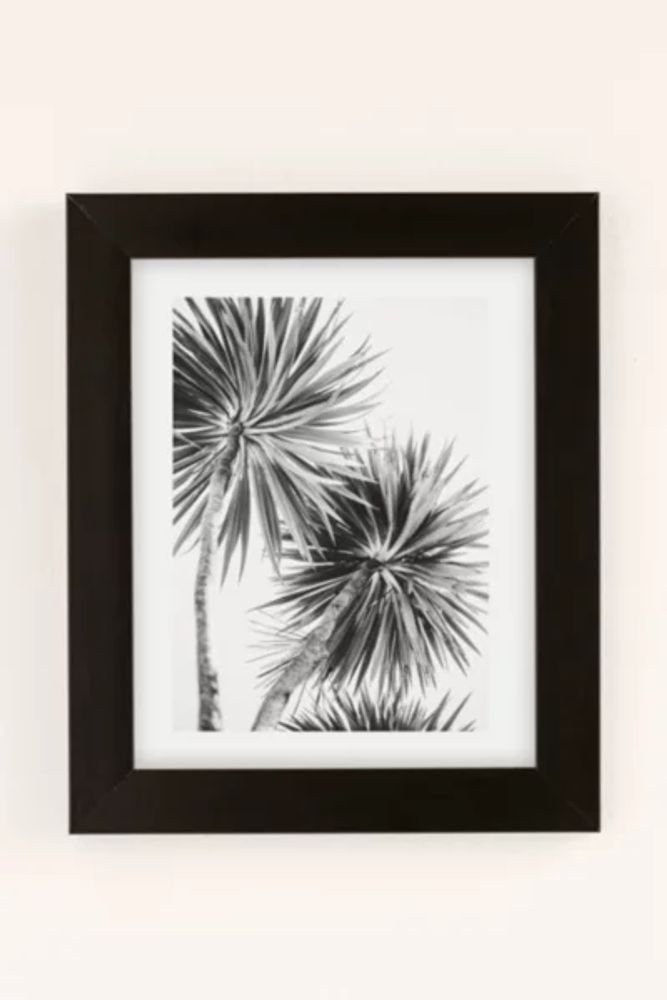 Kate Doherty Monochrome LA Palms Art Print