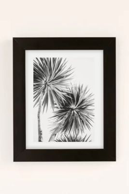 Kate Doherty Monochrome LA Palms Art Print