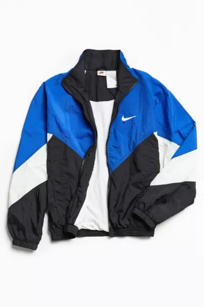 veiling haar Verklaring Urban Outfitters Vintage Nike Blue Windbreaker Jacket | The Summit