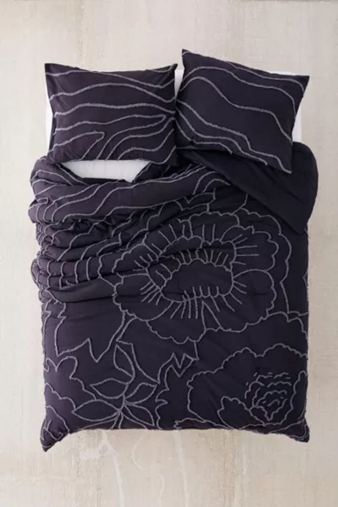 Margot Tufted Floral Comforter