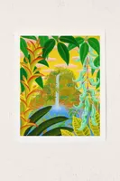 Amy Lincoln Jungle Waterfall Art Print