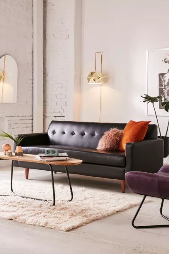 Sydney Recycled Leather Sofa