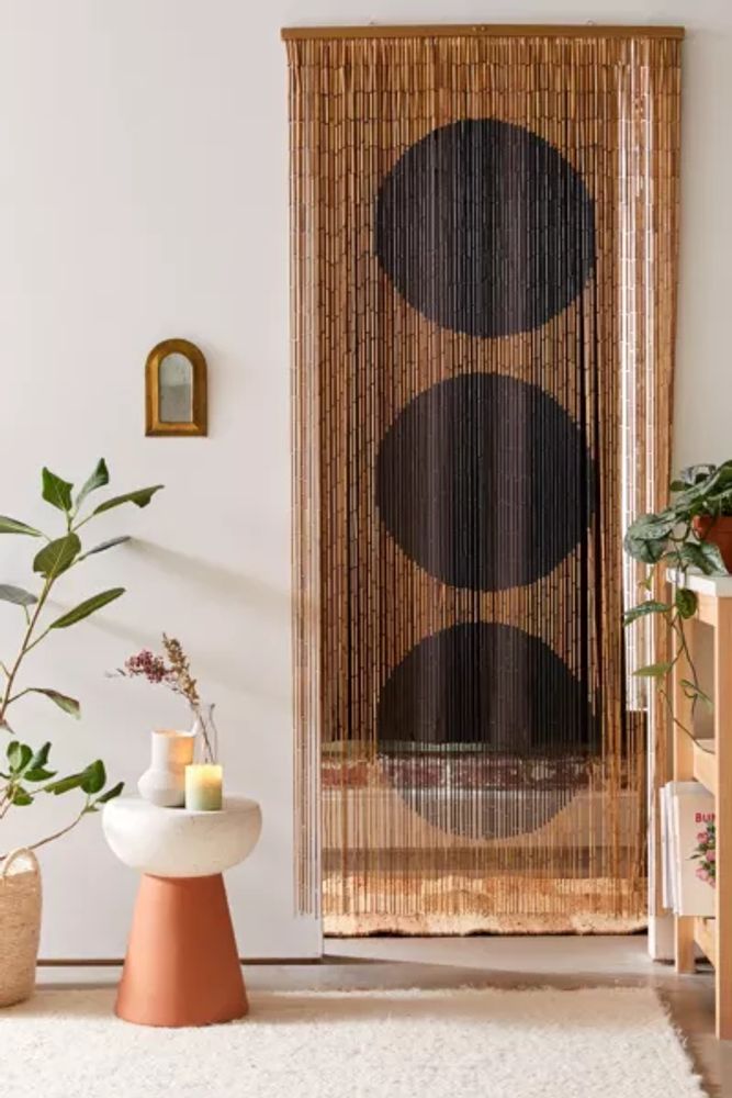 Big Dot Bamboo Beaded Curtain