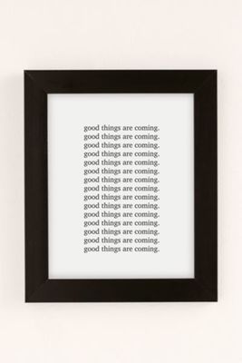 Honeymoon Hotel Good Things Are Coming Art Print