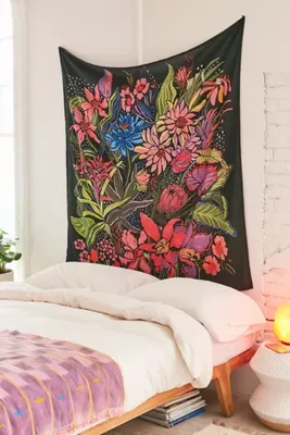 Painted Tropical Tapestry