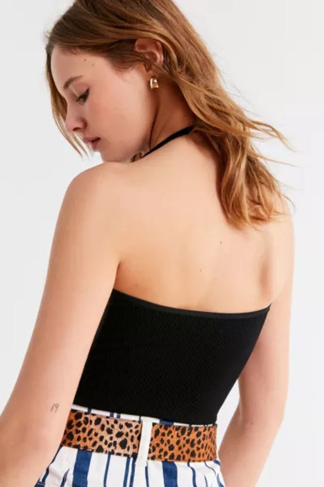 Out From Under Jackie Seamless Halter Tank Top