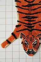 Tiger Shape Tufted Bath Mat
