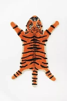 Tiger Shape Tufted Bath Mat