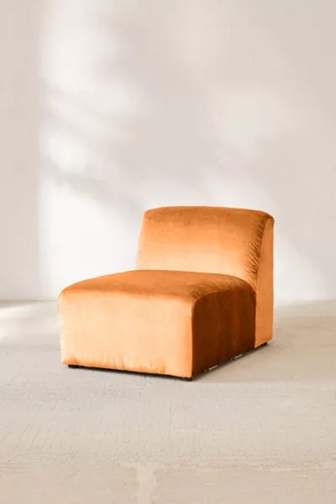 Modular Velvet Sofa