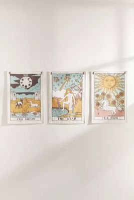 Tarot Flag Tapestry