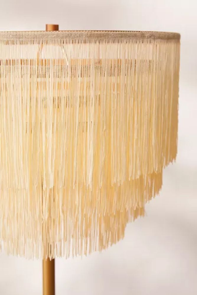 Phoebe Tiered Fringe Floor Lamp