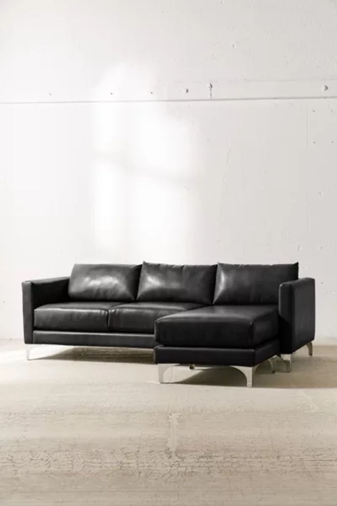 Chamberlin Recycled Leather Sectional Sofa