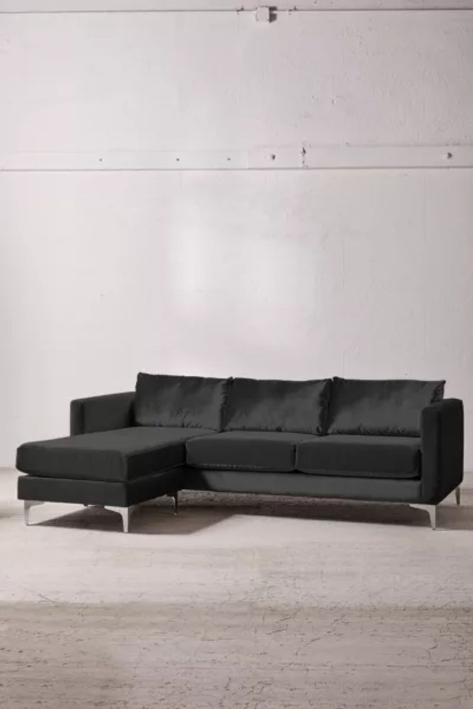 Chamberlin Velvet Sectional Sofa