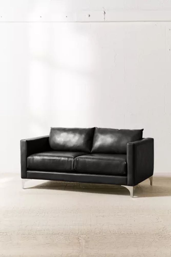 Chamberlin Recycled Leather Love Seat