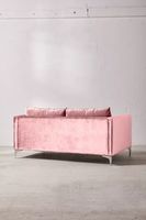 Chamberlin Velvet Love Seat