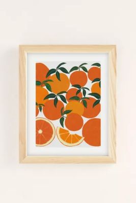 Leanne Simpson Orange Harvest Art Print