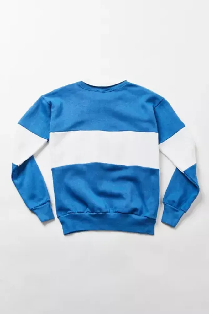 Vintage Sailboat Collared Crew-Neck Sweatshirt