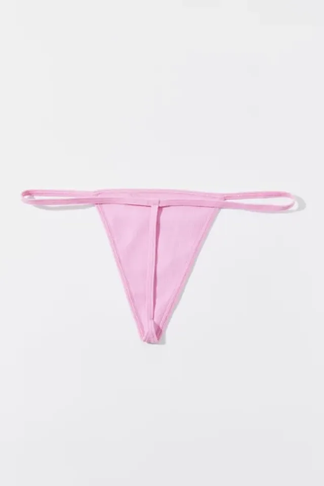 Out From Under Seraphine Satin Ruched Bralette In Pink,at Urban