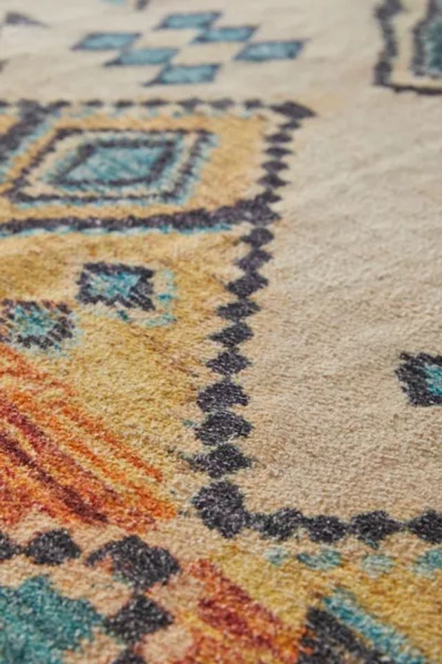 Aziza Printed Chenille Rug