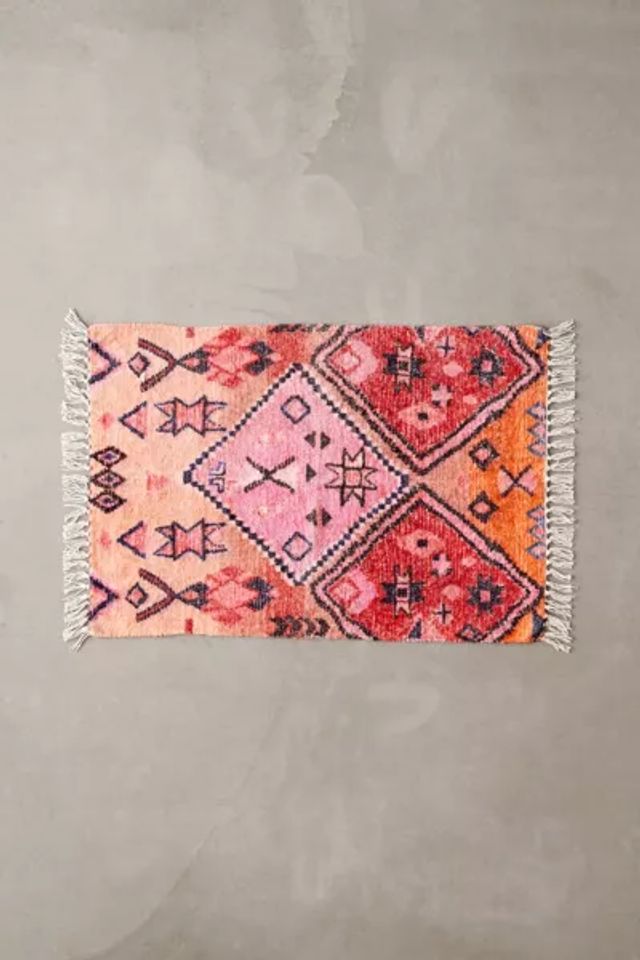 Aziza Printed Chenille Rug, Urban Outfitters