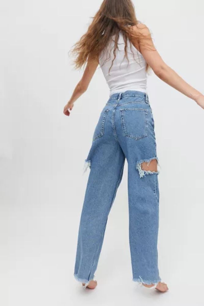 BDG Vintage Feel High-Waisted Baggy Jean