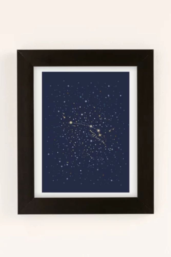 Iveta Abolina Star Constellations Aries Art Print