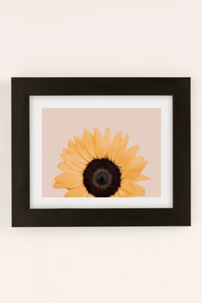 Sisi And Seb Pretty Sunflower Art Print