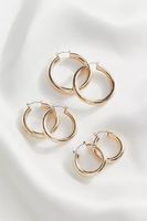 Tessa Chunky Tube Hoop Earring Set