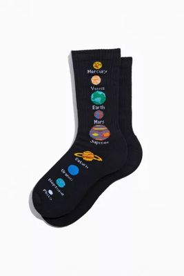 Planets Crew Sock