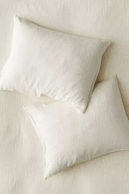 Cozy Slub Sham Set