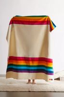 Pendleton UO Exclusive Rainbow Wool Bed Blanket