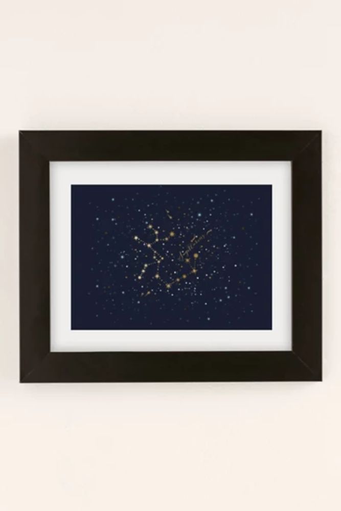 Iveta Abolina Star Constellations Sagittarius Art Print