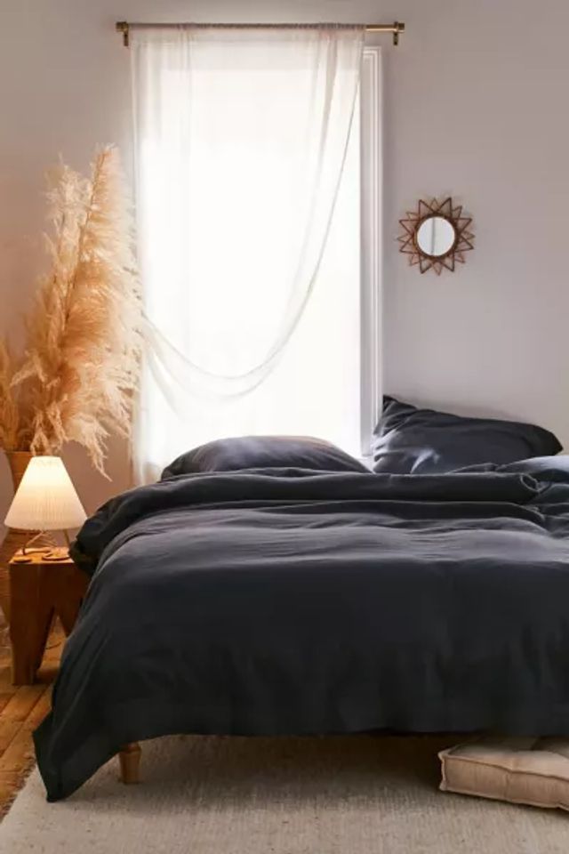 palmer linen blend duvet cover