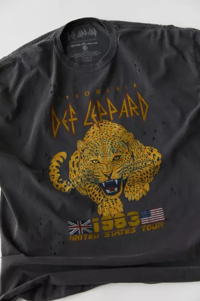 Def Leppard 1983 Tour T-Shirt Dress