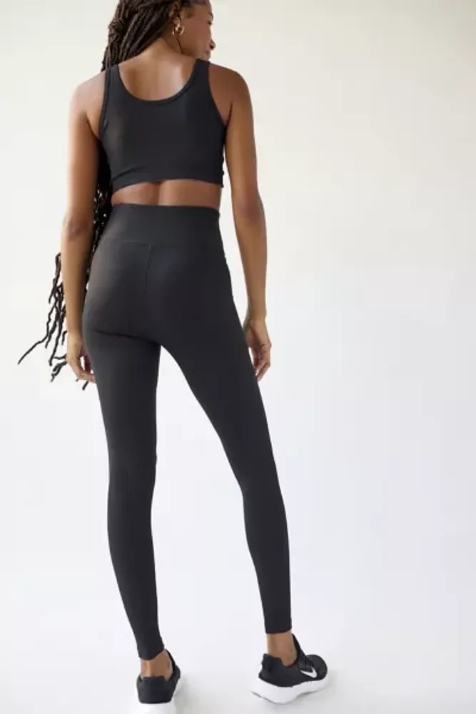 Year Of Ours Football Ribbed Lace-Up Legging