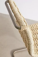 Woven Cantilever Dining Chair