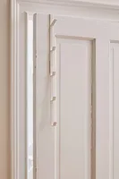 Modern Vertical Over-The-Door Hook Rack