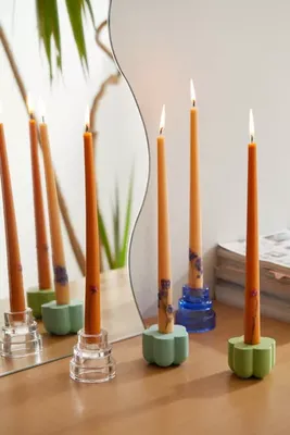 Winnie Floral Taper Candle Set