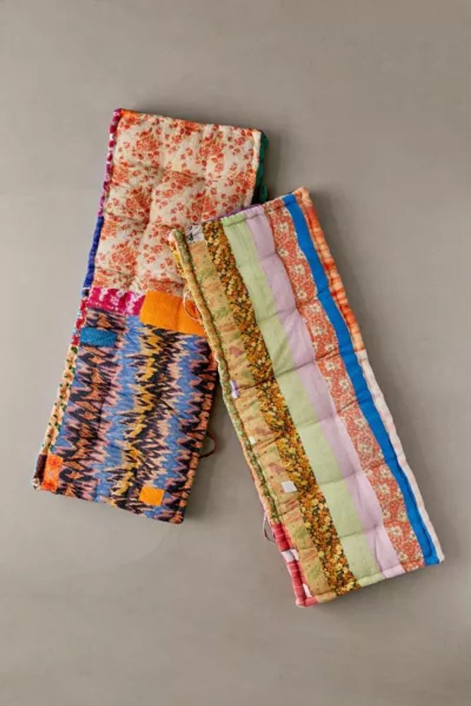 Urban Renewal Remnants Rohini Kantha Daybed Cushion